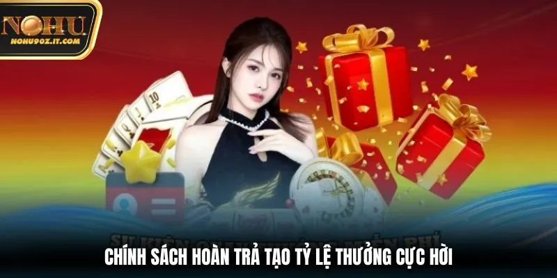 Chính sách hoàn trả tạo tỷ lệ thưởng cực hời